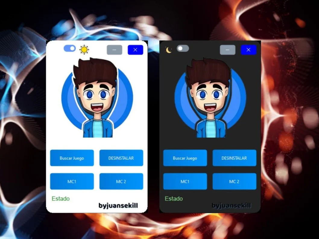 JuanseUnlock V2 Interfaz