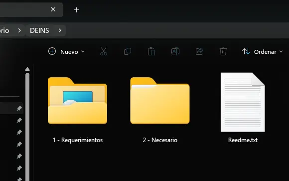 DEINSPROJEC Repositorio de DLL