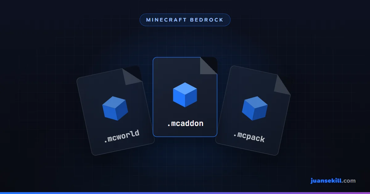 Cómo instalar mods y addons en Minecraft Bedrock